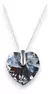 Cadena Dije Crystal Heart |SW| Plata 925 - tienda online