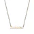 Cadena Nombre Identidad | Plata 925 bañada en Oro 18k Rosé - tienda online