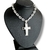 Cadena Forcet 6 mm Dije Cruz Bombé | Plata 925 - Buenos Aires Plata