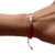 Pulsera Hilo Rojo Cruz | Plata 925 Italiana