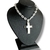 Cadena Forcet 6 mm Dije Cruz Bombé | Plata 925 - comprar online