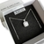 Imagen de Cadena Dije Cuadrado Crystals | Plata 925 Italiana
