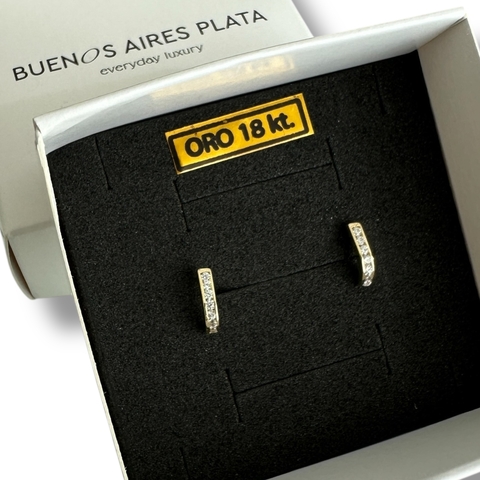 Aros Pasantes Sin Fín | Oro 18kts | 320 USD Efectivo / Transferencia - comprar online