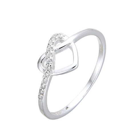Anillo Heart Knot | Plata 925 Italiana - comprar online