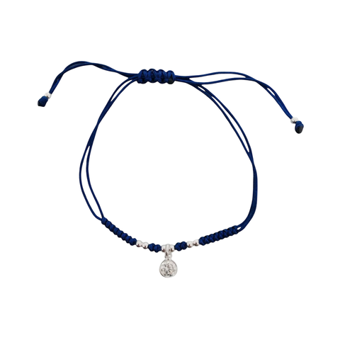 Pulsera Hilo Azúl Susano | Plata 925 Italiana - comprar online