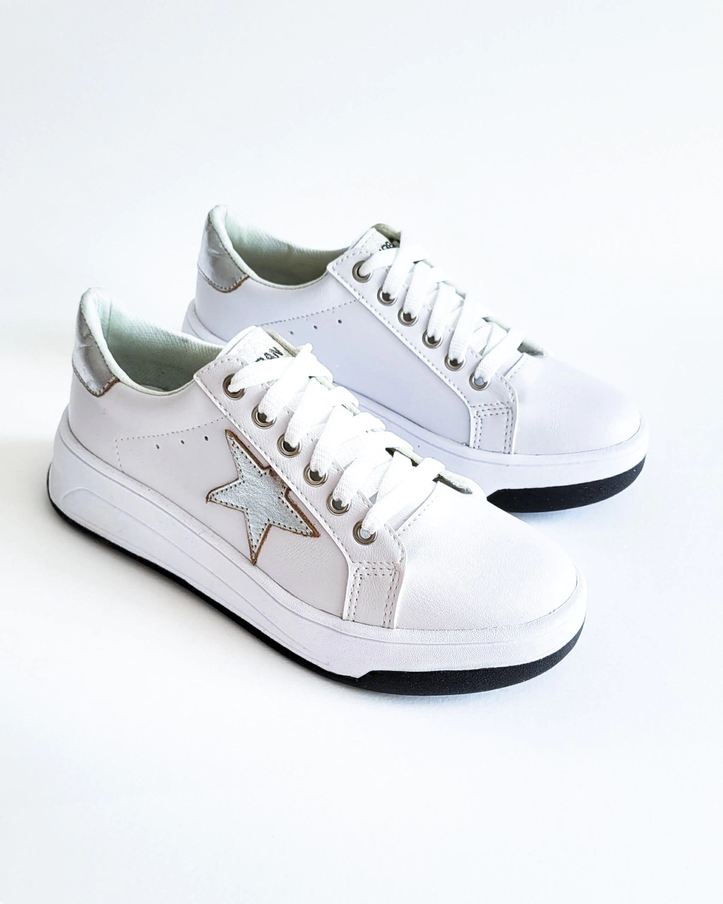 ZAPATILLAS TALY | BLANCO-PLATA