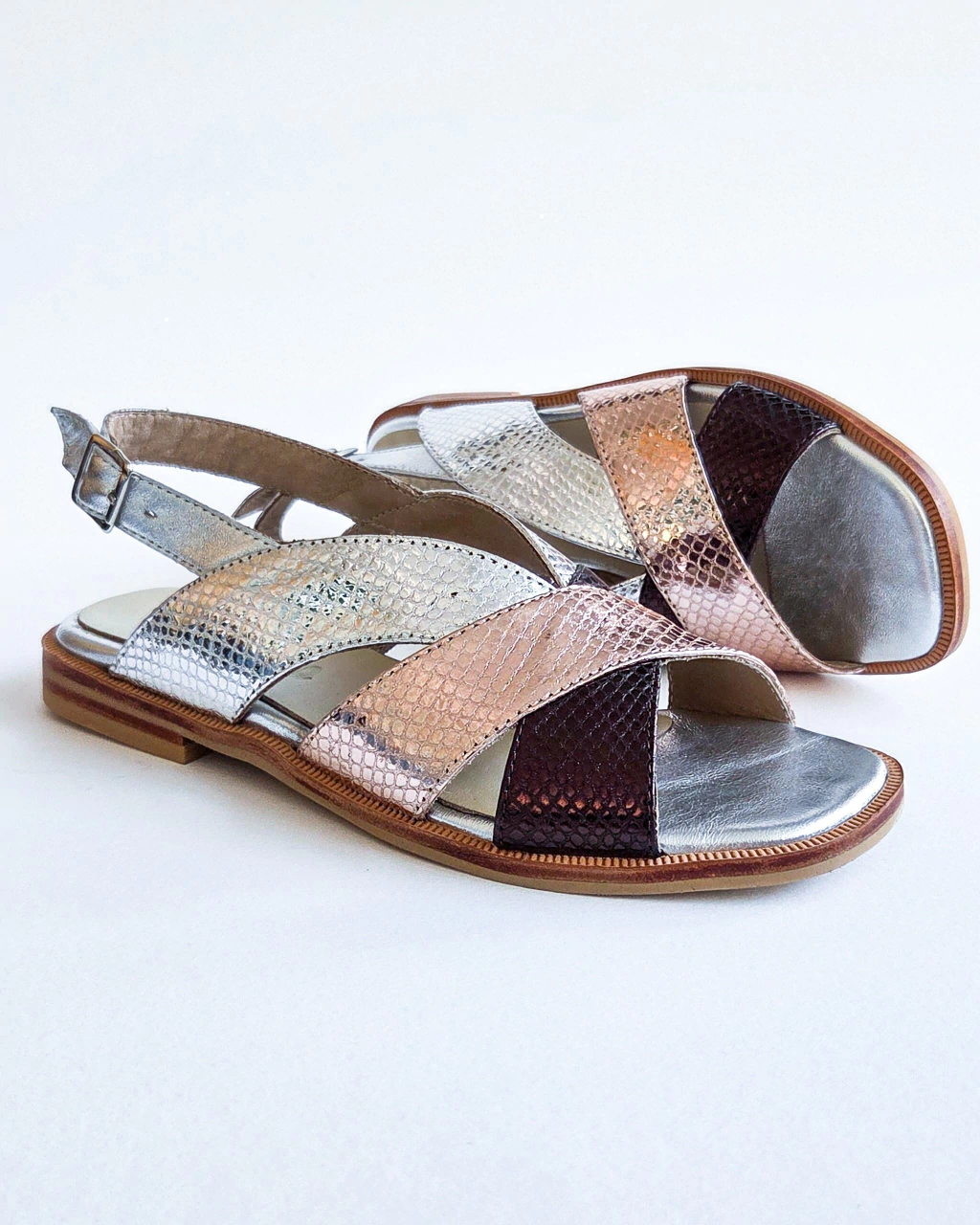 SANDALIAS PATSY | PLATA-RAME