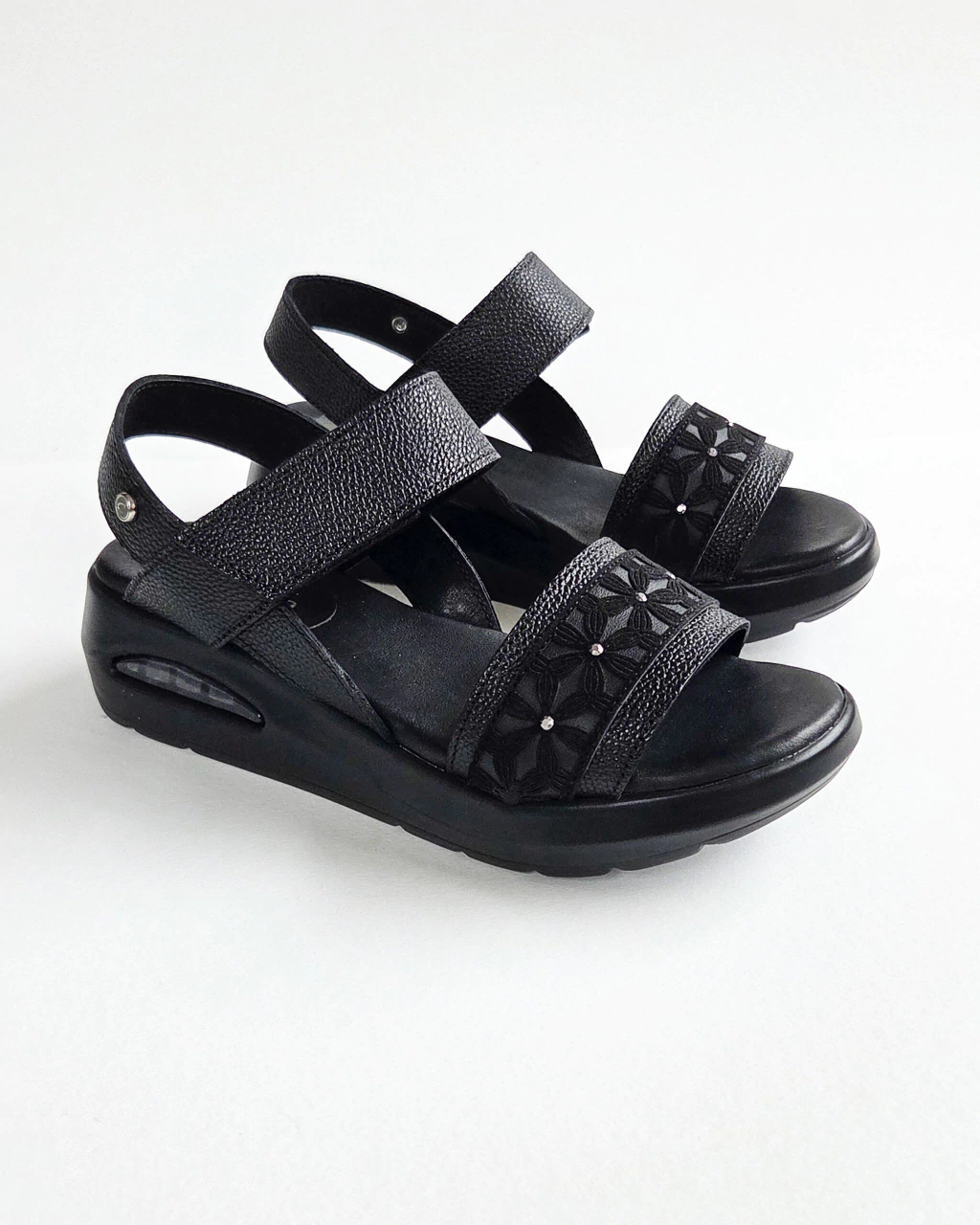 SANDALIAS AMPARO | NEGRO