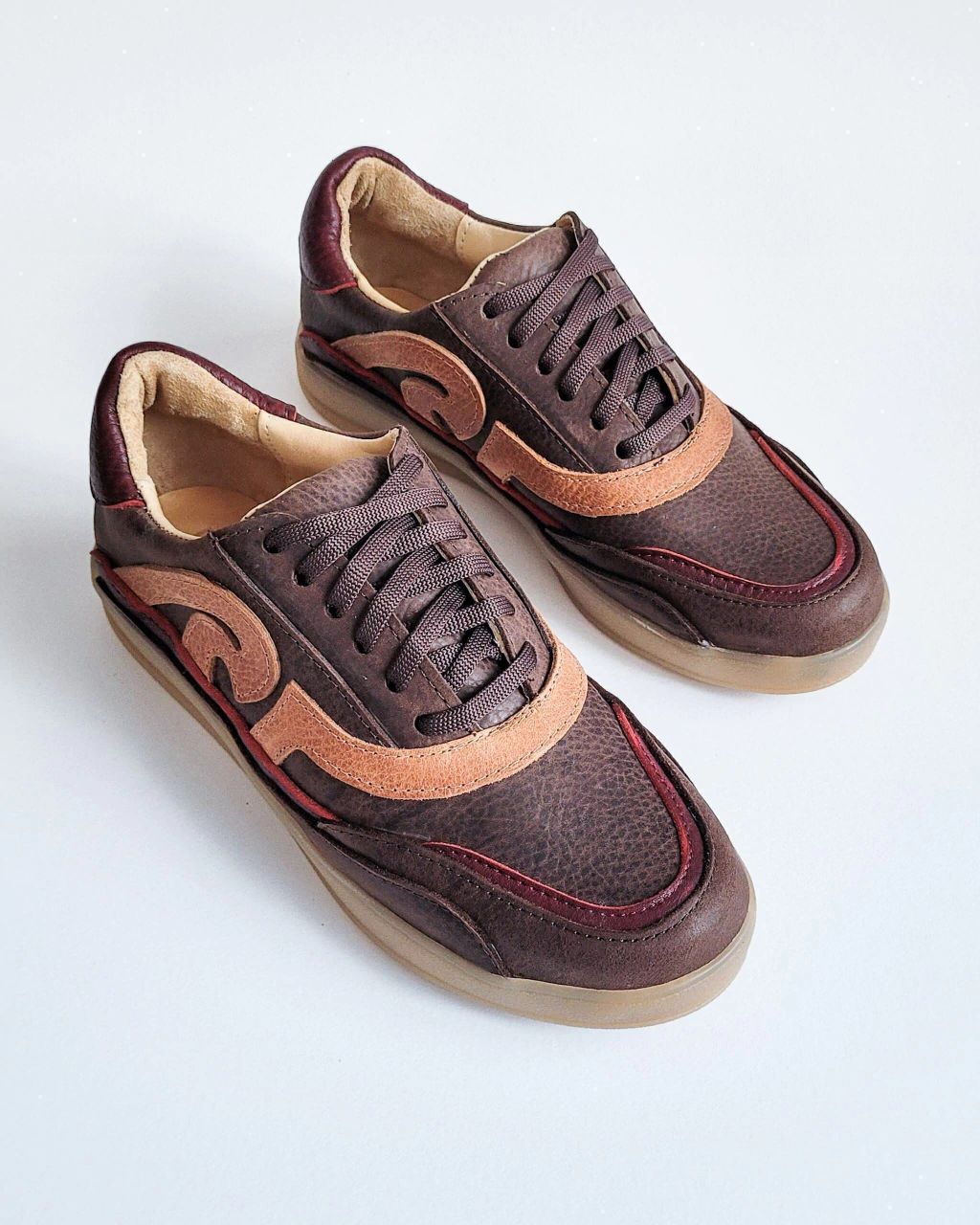 ZAPATILLAS FIRENZE | CHOCOLATE-BORDO