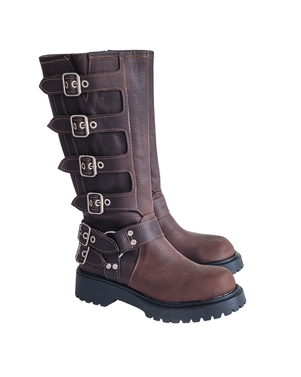 BOTAS BIKER | CHOCOLATE