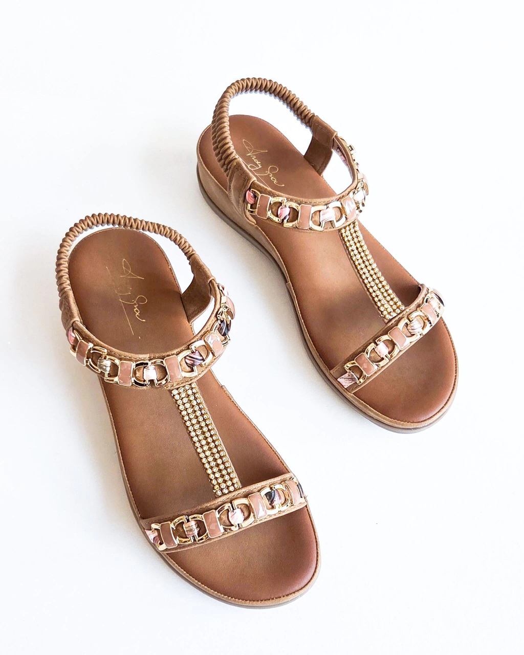 SANDALIAS RENA | MARRON