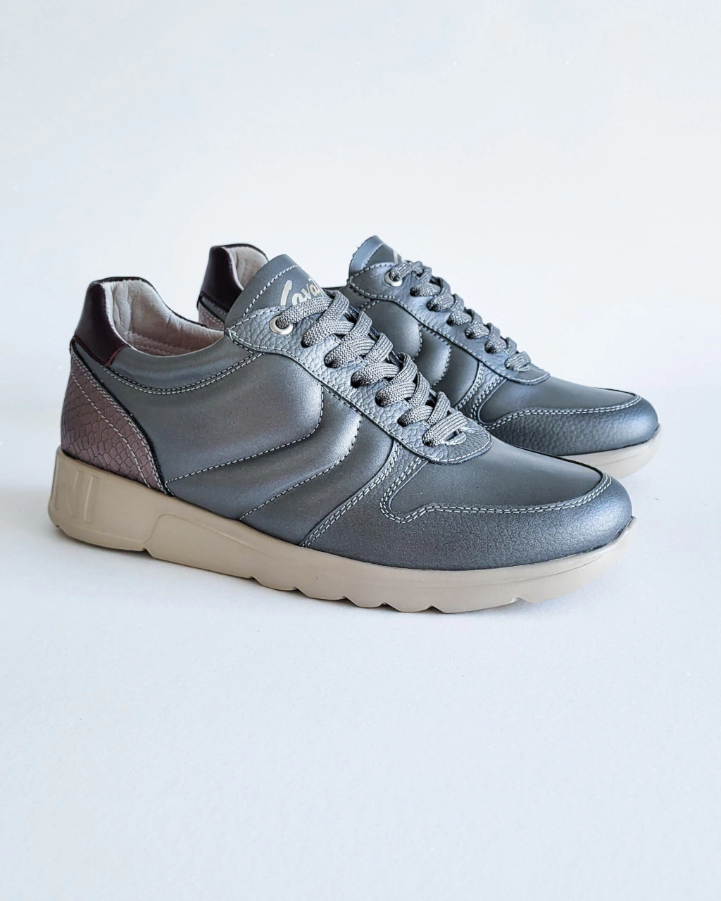 ZAPATILLAS HALEY | ACERO