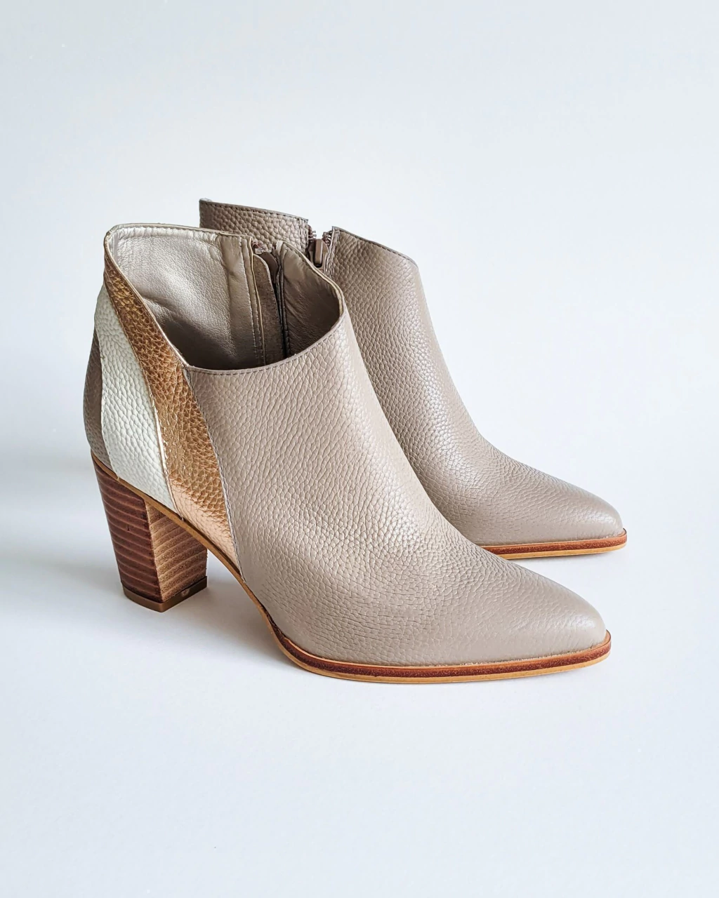 BOTAS MALVA | TAUPE-PLATINO
