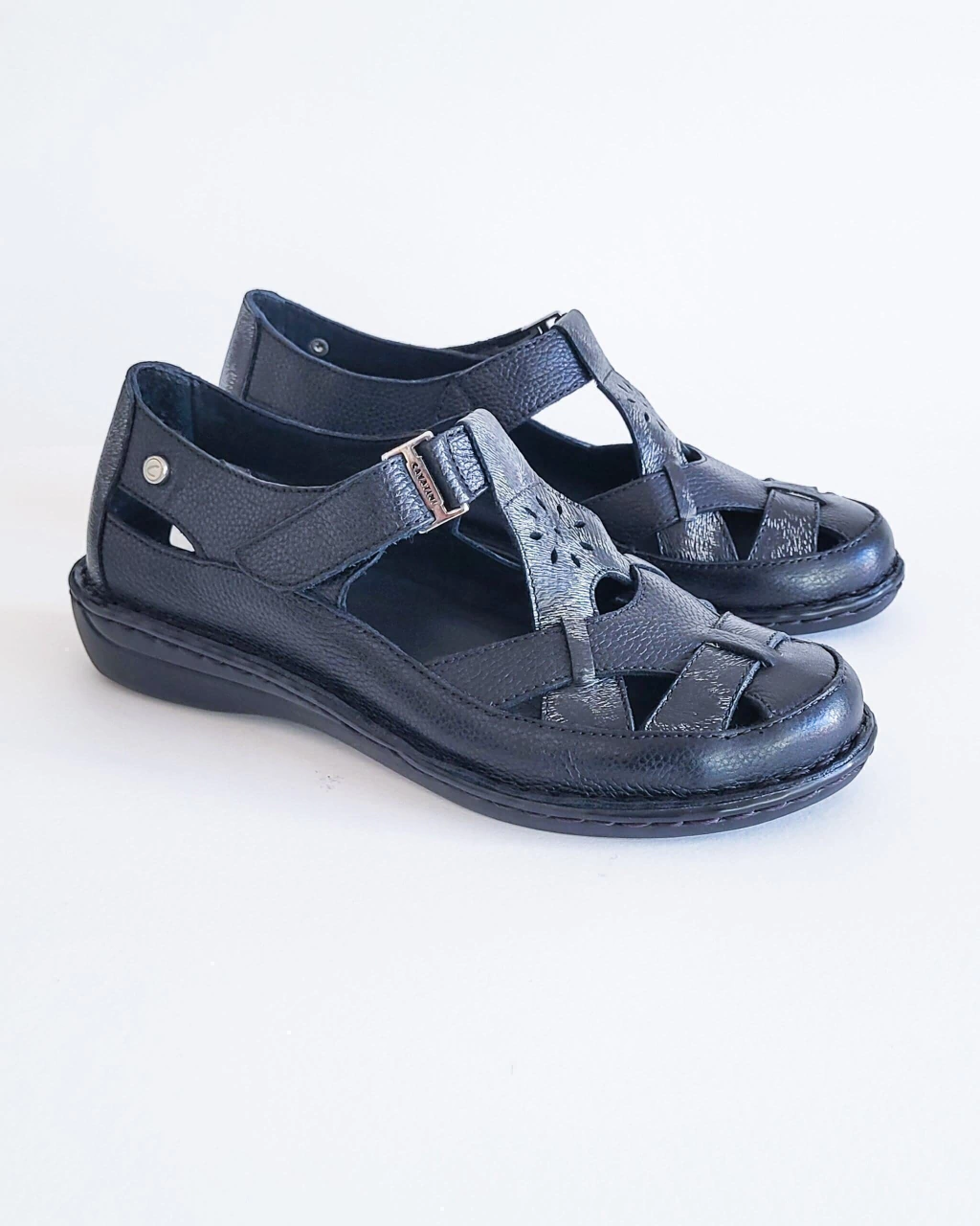 SANDALIAS SENRA | PRINT-NEGRO