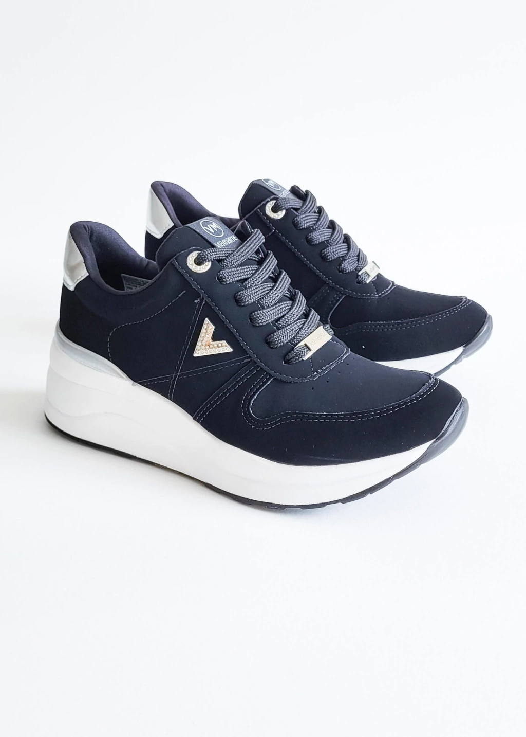 ZAPATILLAS TIGY | NEGRO-PLATA