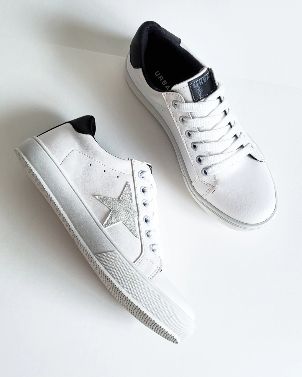 ZAPATILLAS STAR | BLANCO-NEGRO