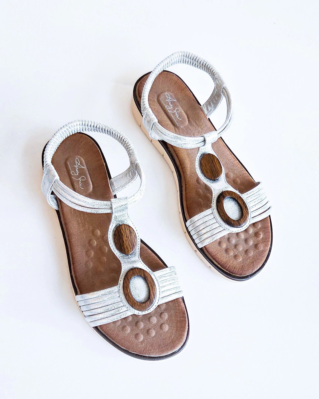 SANDALIAS BISMA | PLATA