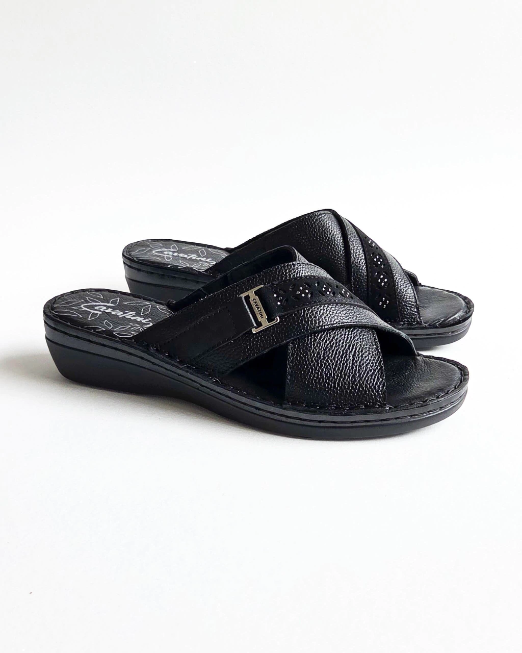 ZUECOS CAVATINI CARMIN | NEGRO