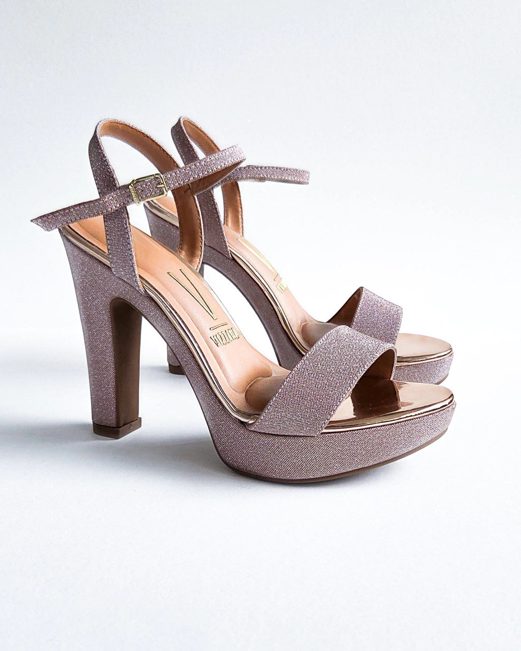 SANDALIAS BELMA | GLITTER RAME