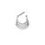 Piercing Septo Curvas Aço - comprar online