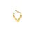 Piercing Septo Triângulo Ouro - comprar online