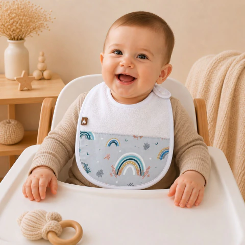 Babero Impermeable +4 meses