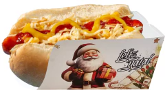 Embalagem Mini Hot Dog Linha Natal - Papai noel na internet