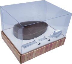 10 Kits Embalagem Ovo de Colher 150g - Linha Premium Pascoa + Cinta na internet