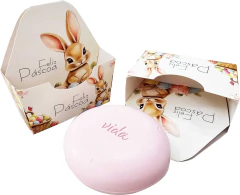 Embalagem Caixinha envelope para Sabonete tematica de Pascoa / Porta Chocolates Lembrancinhas - Linha Pascoa Feliz