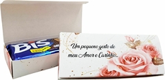 10 Embalagem Caixa Porta Bis Delicada Flor