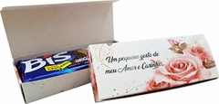 100 Embalagem Caixa Porta Bis Delicada Flor na internet