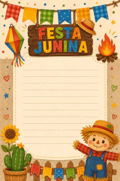 Bloco para anotações estampas Juninas / Recados / Lembrancinhas - Fogueira - Festa Junina - Quermesse - Docerias - comprar online