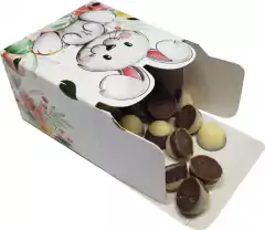 Imagem do 25 Embalagem Brownie / chocolates / Doces Finos e Lembrancinhas Pascoa - Linha Fofura