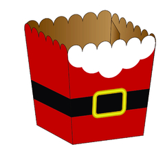50 Embalagem Porções Balde PP porção Individual Buffet Natal - comprar online
