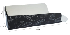3000 pçs Embalagem Hot Dog / Baguetes / Lanches 30cm - Personalizado - comprar online