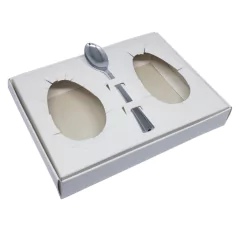 50 Cxs Embalagem Ovo de Colher 150g com 02 ovos - Linha Branco Pascoa na internet