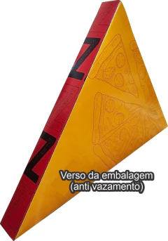 1000 Peças - Embalagem Pizza Pedaço Delivery - Linha Colorida - loja online