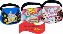 Lembrancinha bolsinha com xuxinha mimo Brindes clientes - PERSONALIZADO - comprar online
