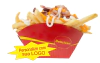 3000 pçsEmbalagem Cestinha - Porção / Hamburguer / Batata Recheada Personalizado