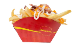 1000 pçsEmbalagem Cestinha - Porção / Hamburguer / Batata Recheada Personalizado - comprar online
