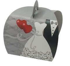 100 pçs Embalagem Bem Casado / Doces Finos 4c - comprar online