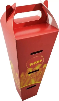 1000 pçs Embalagem Batata Delivery P (aprox 230g) - Personalizado na internet