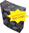 1000 Un Caixa Embalagem Batata Frita Salgados Delivery - Personalizado