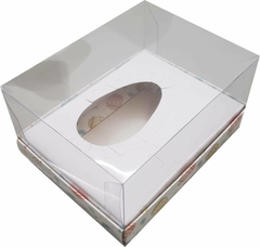 50 Kits Caixa Ovo De Colher 150g Pascoa Encantada + Cintas Linha Encantada - Loja Steince