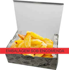 Embalagem Delivery M Batata Fritas e Porções 19x13x7cm