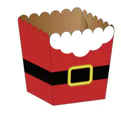 10 Embalagem Porções Balde PP porção Individual Buffet Natal - comprar online