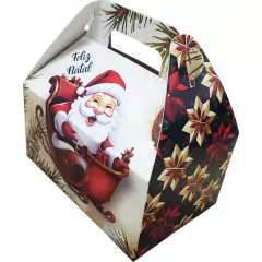 50 MALETINHAS SURPRESA MINI PRESENTE NATAL ENCANTADO NOEL - Loja Steince