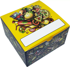 3000 pçs Embalagem Hamburguer Delivery Mini Hamburguer - Linha Personalizado - comprar online