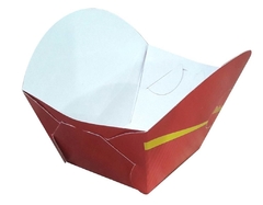 1000 pçsEmbalagem Cestinha - Porção / Hamburguer / Batata Recheada Personalizado - Loja Steince