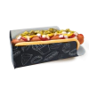 100 pçs Embalagem Hot Dog / Cachorro Quente (linha Black)